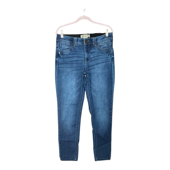 DEMOCRACY Ab Technology Blue Skinny Jeans with Stretch 8 - Picture 1 of 5